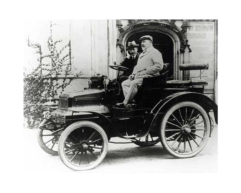 John Montagu gave the future Edward VII his first car ride